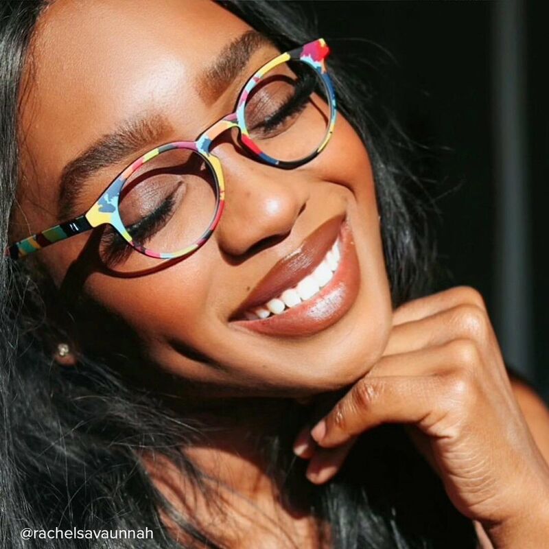 Alvi Round Multicolor Glasses