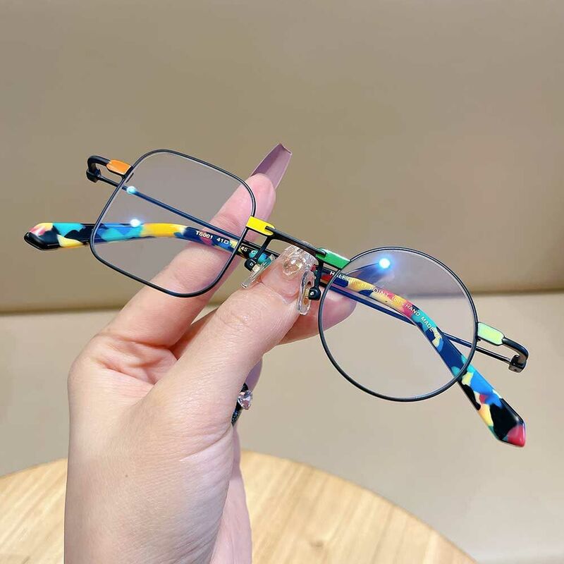 Lunettes de Vue Marronine Carré Noir