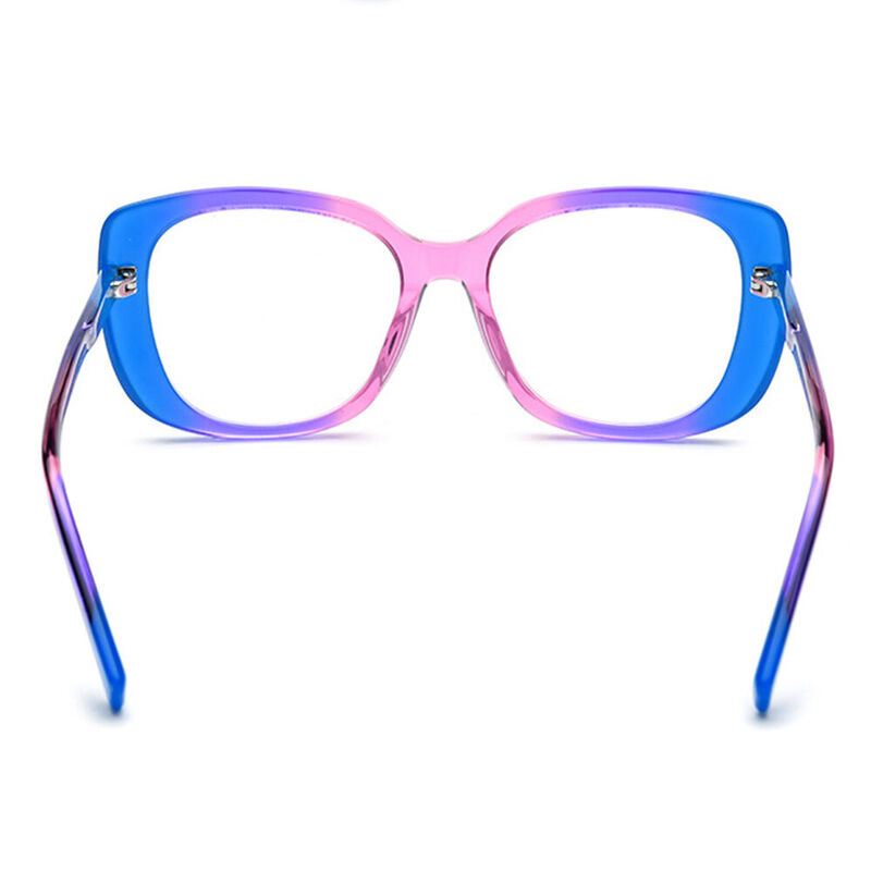Vonnie Cat Eye Blue Glasses