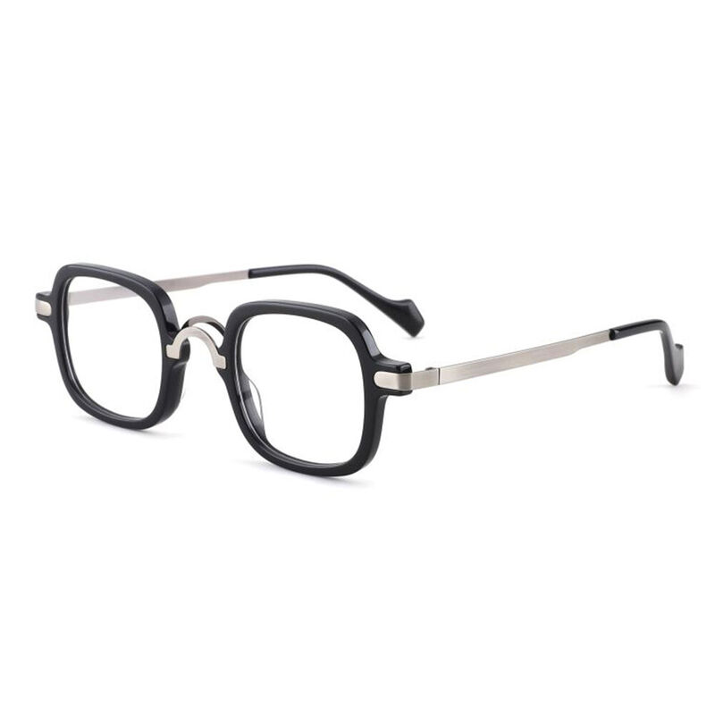 Sapir Square Black Glasses