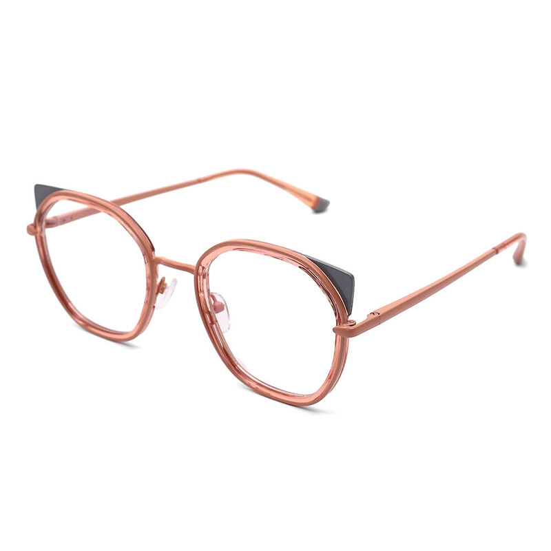 Tanya Cat Eye Pink Glasses