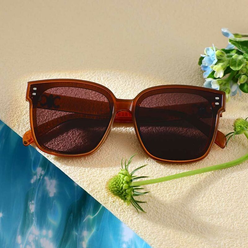 Gafas de sol Cuadradas Moradas Eudora