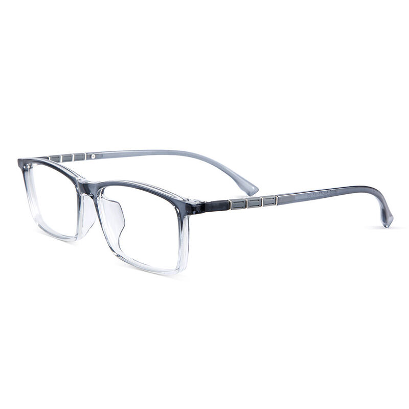 Graddie Rectangle Grey Glasses