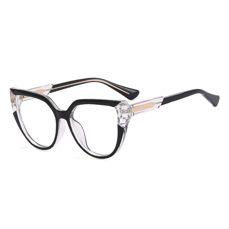 Shannon Cat Eye Black Glasses