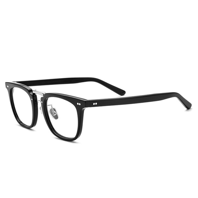 Hardt Square Black Glasses
