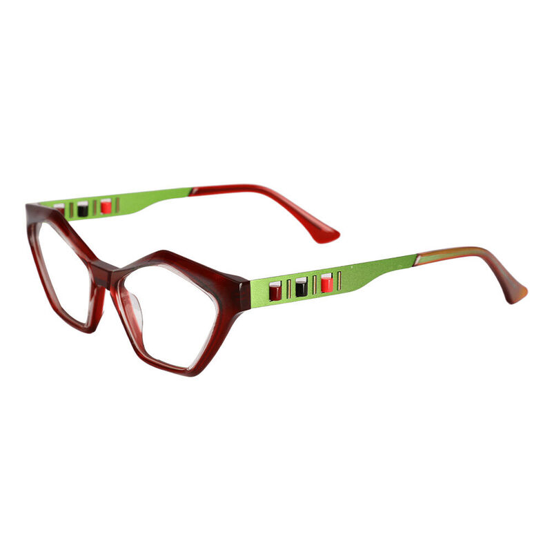 Darcy Cat Eye Rote Brille