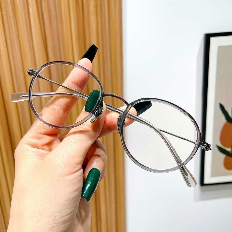 Dodd Rund Grau Brille