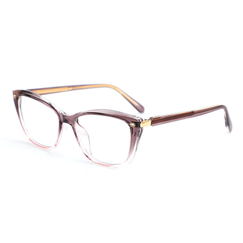 Gafas Graduadas Tipo 'Cat Eye' Grises Zara