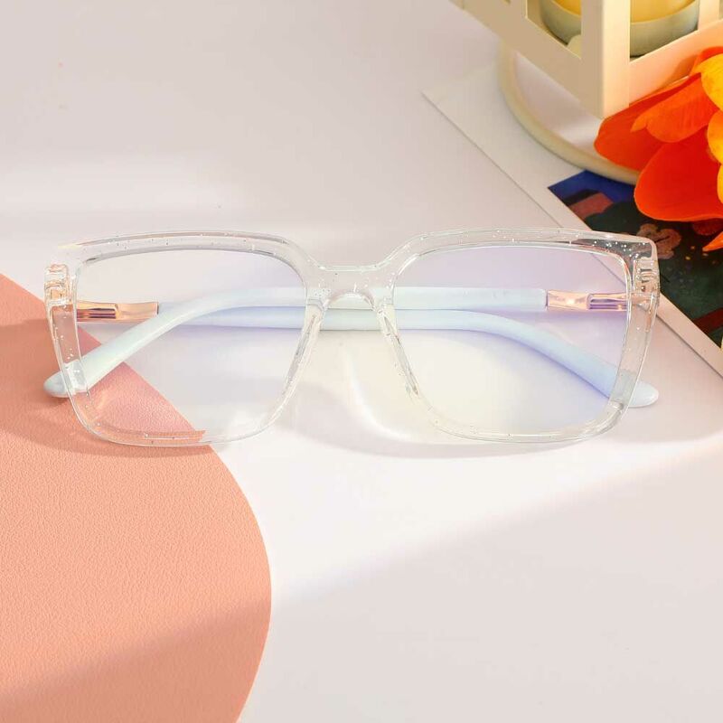 Jamie Square Clear Glasses