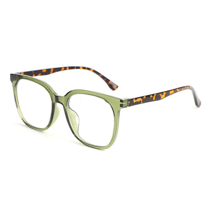 Gilbert Square Green Glasses