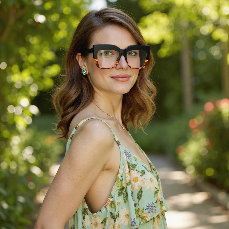 Hamilt Cat Eye Tortoise Glasses