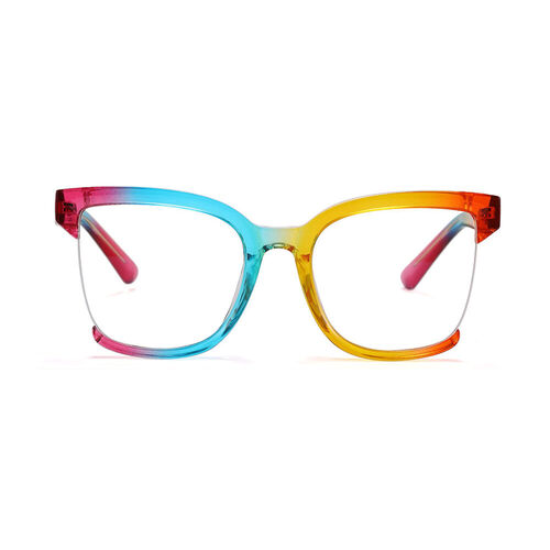 Libby Square Rainbow Glasses