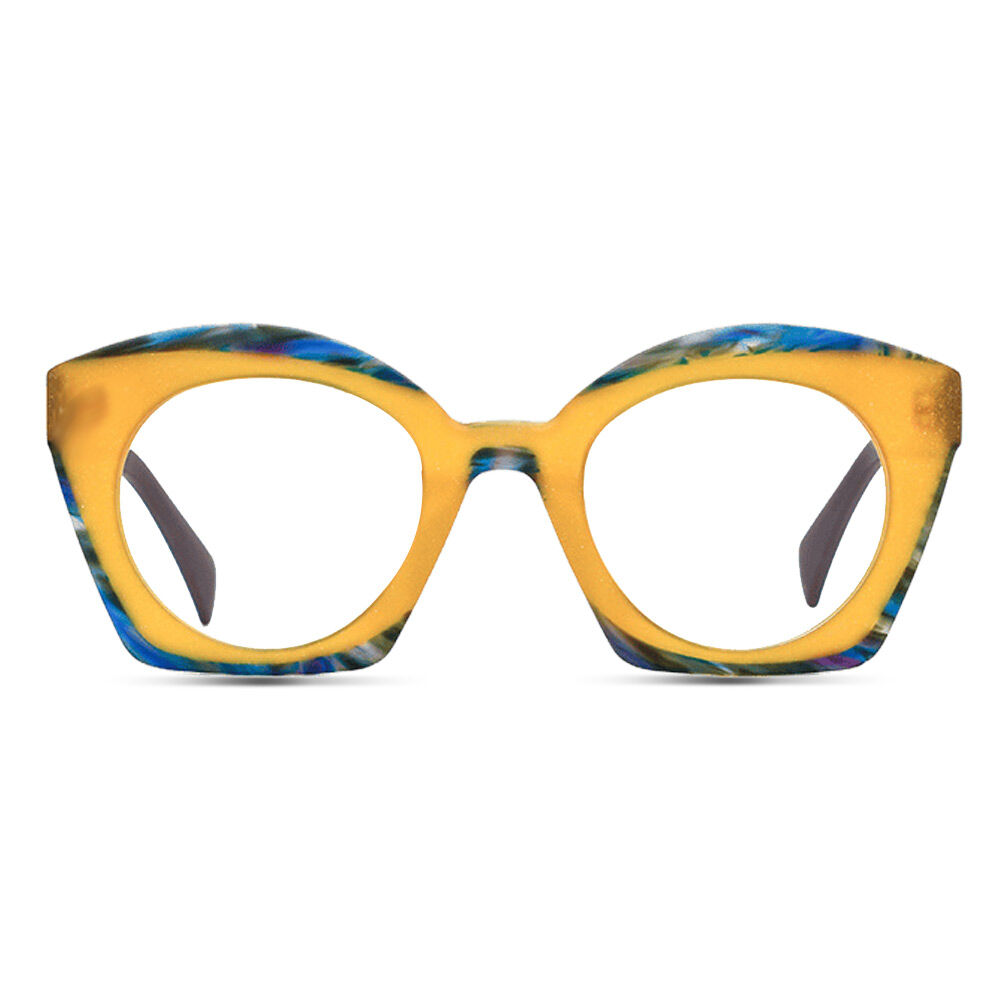 Faithe Cat Eye Orange Brille