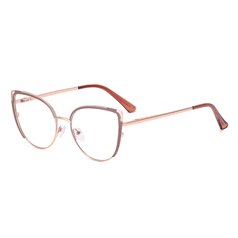 Nuno Cat Eye Pink Glasses