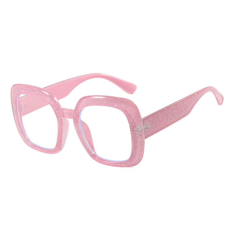 Patrick Square Pink Glasses