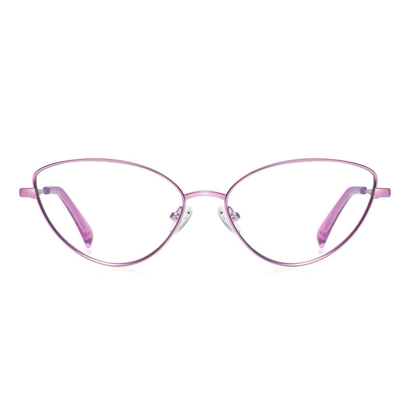 Holmes Cat Eye Pink Glasses