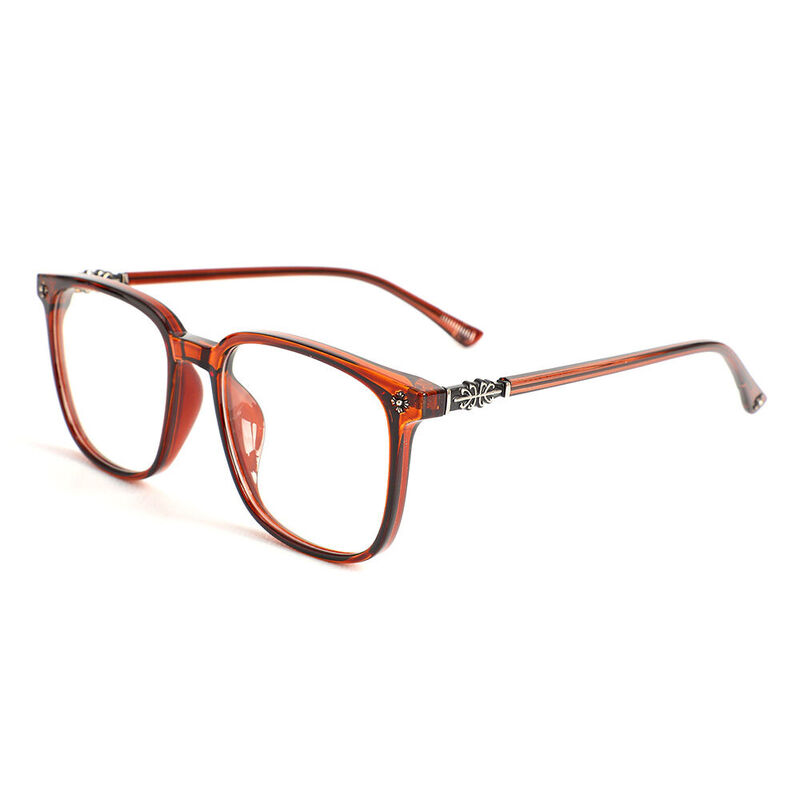 Cornelius Square Brown Glasses