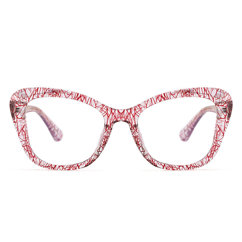 Admetus Cat Eye Pink Glasses