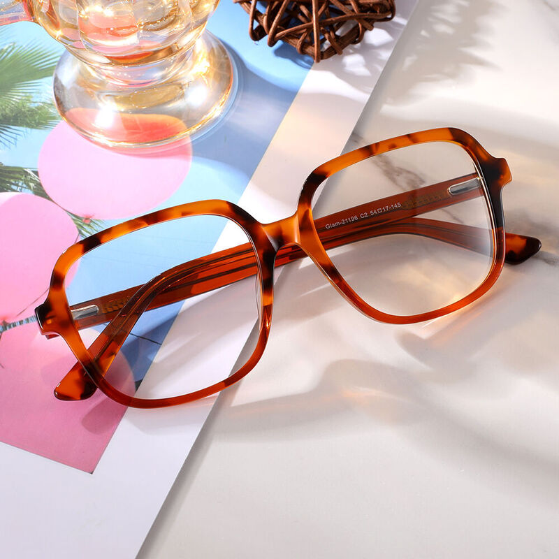 Ford Square Tortoise Glasses