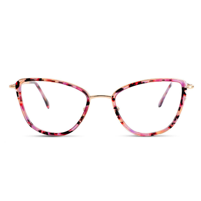 Ursula Cat Eye Pink Glasses