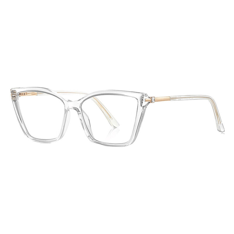 Cheryl Cat Eye Clear Glasses