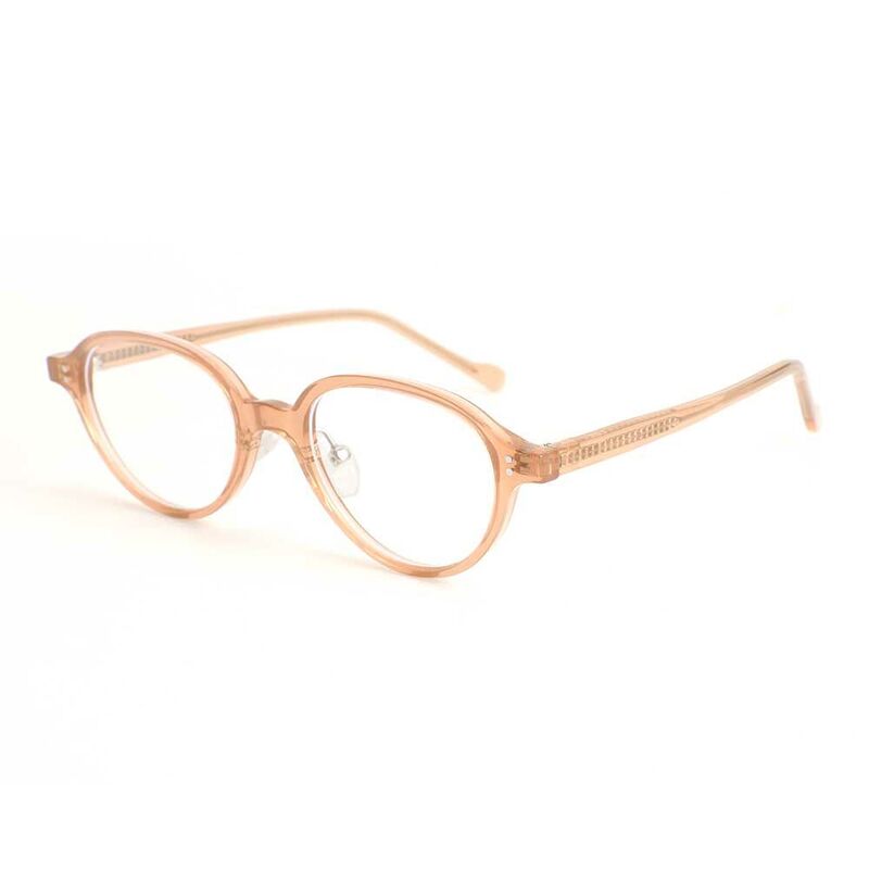 Nicholas Ovale Champagne Brille