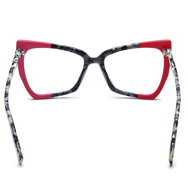 Henson Cat Eye Red Glasses