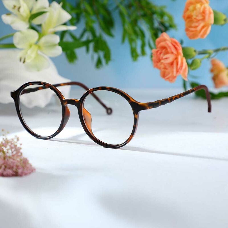 Abner Runde Schildkröte Brille