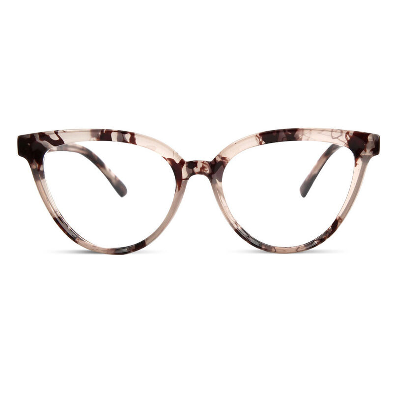 Truda Cat Eye Braune Brille