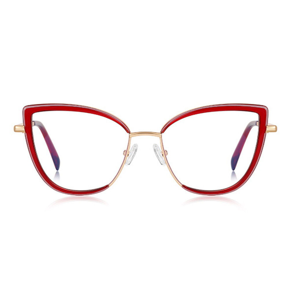 Lunettes de Vue Alva Cat Eye Rouge