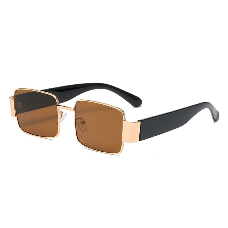 Bowie Square Brown Sunglasses