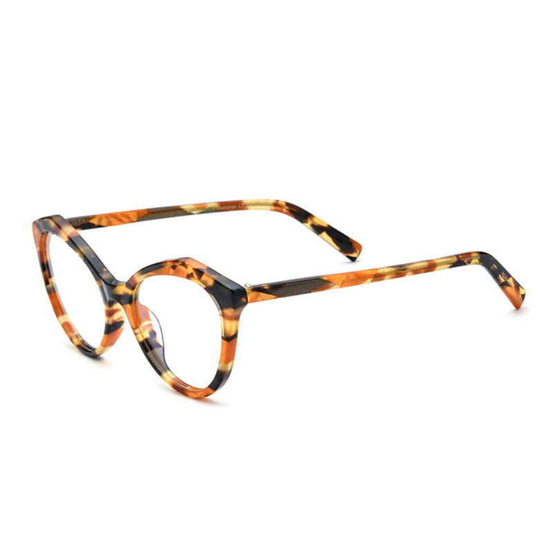 Latarsha Cat Eye Tortoise Glasses