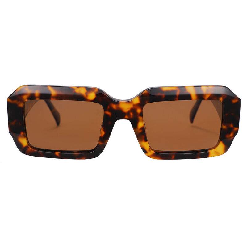Drift Rectangle Tortoise Sunglasses