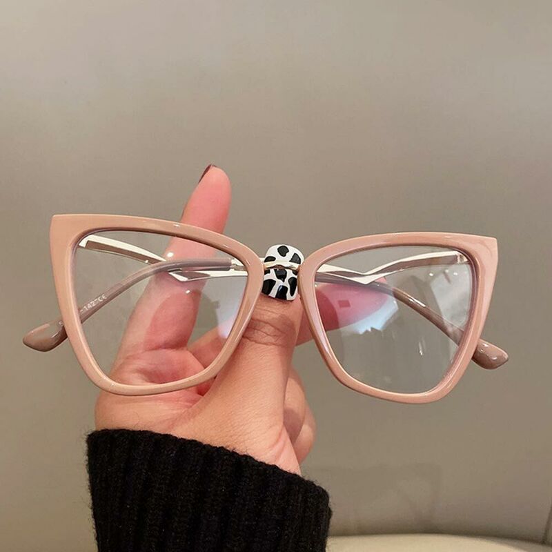 Luccy Cat Eye Brown Glasses