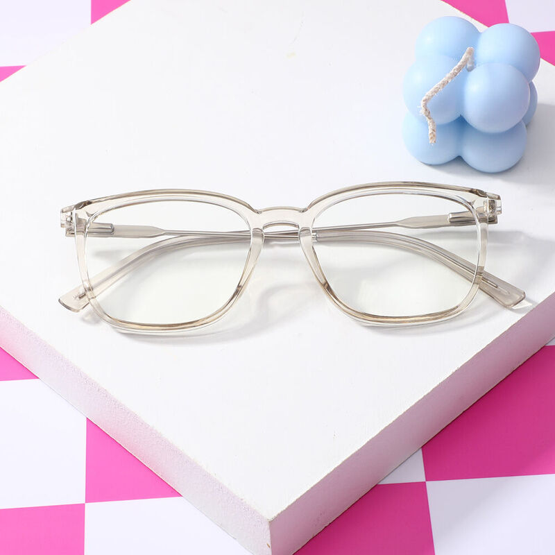 Salaa Square Clear Glasses