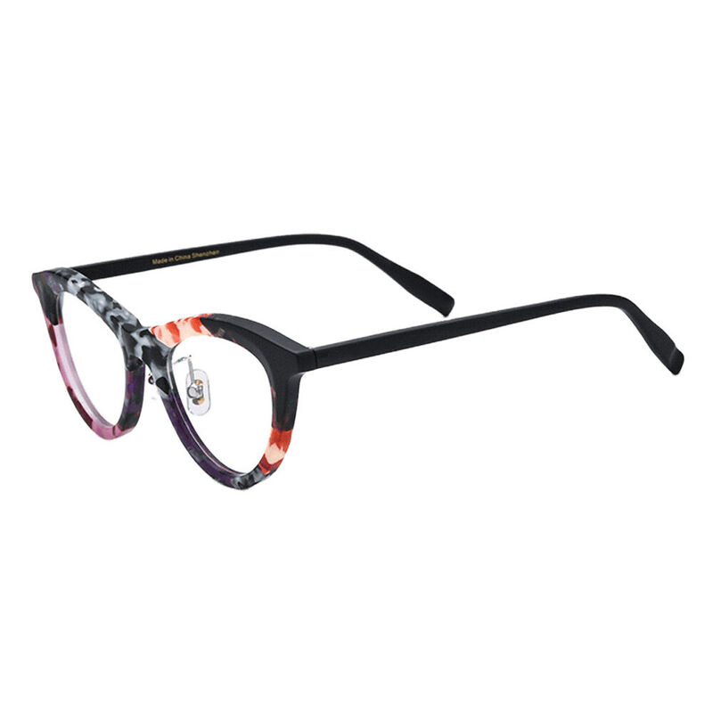 Webste Cat Eye Purple Glasses