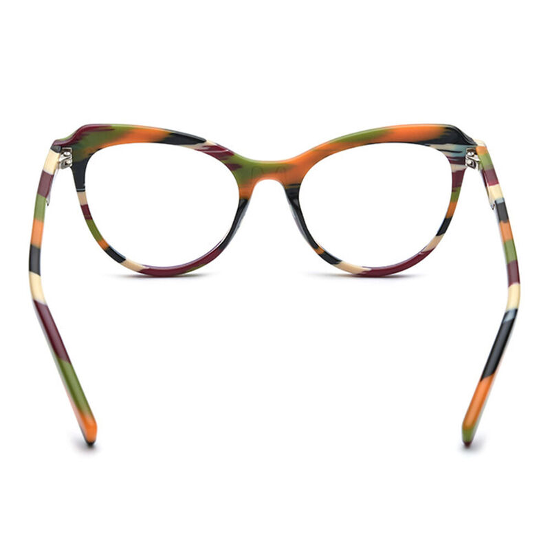 Willett Cat Eye Orange Glasses