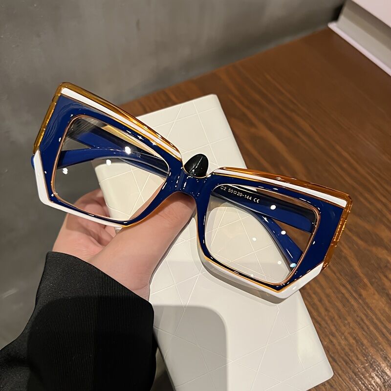 Wandy Cat Eye Blue Glasses