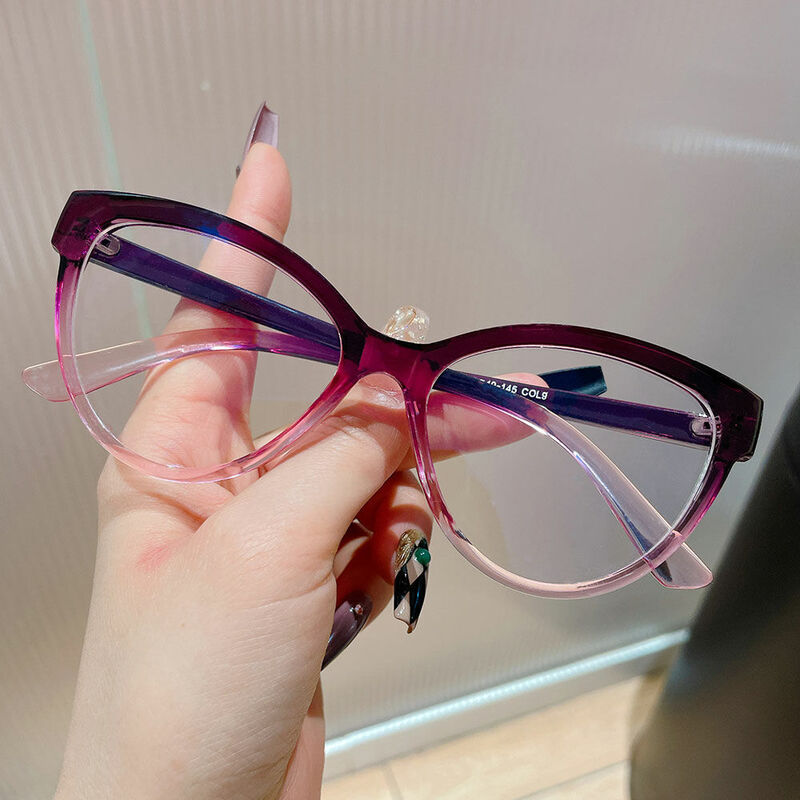 Lunettes de Vue Anthone Cat Eye Violet