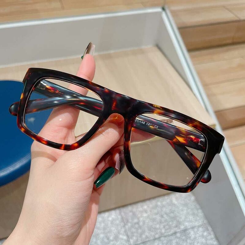 Theresa Aviator Tortoise Glasses