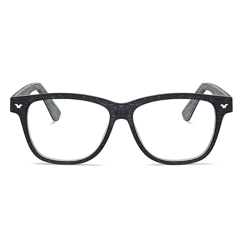 Noah Rectangle Grey Glasses