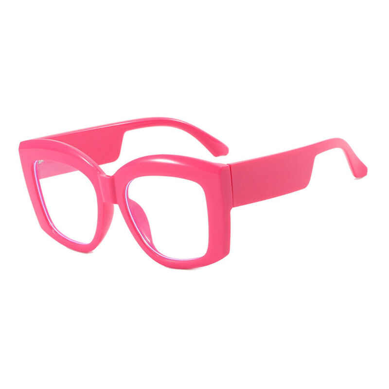 Baro Oval Pink Glasses