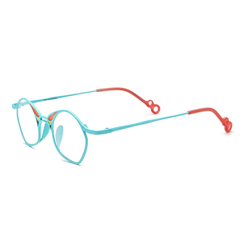 Maria Geometric Blue Glasses