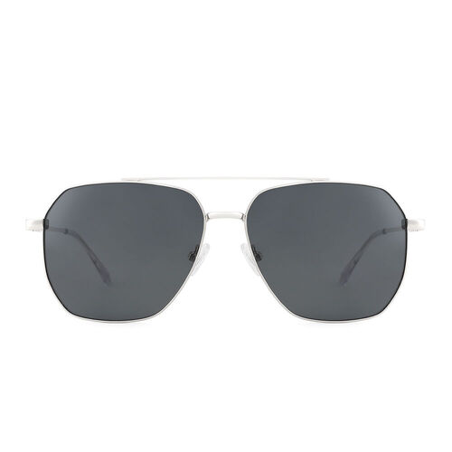 Brave Aviator Silver Sunglasses - Aoolia.com