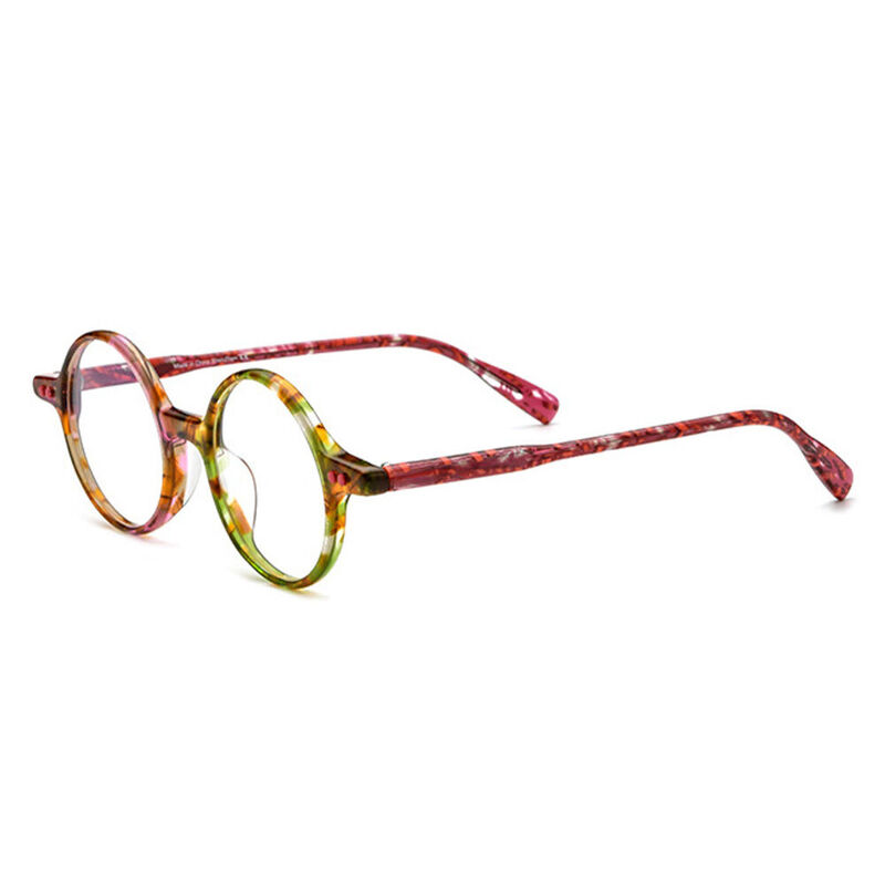 Jenn Round Multicolor Glasses