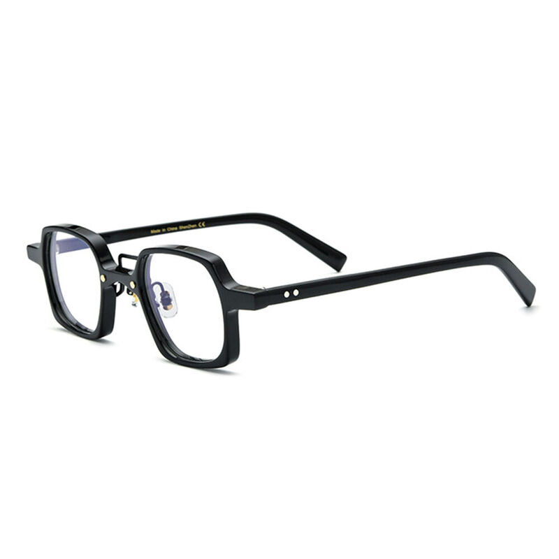 Faithe Square Black Glasses