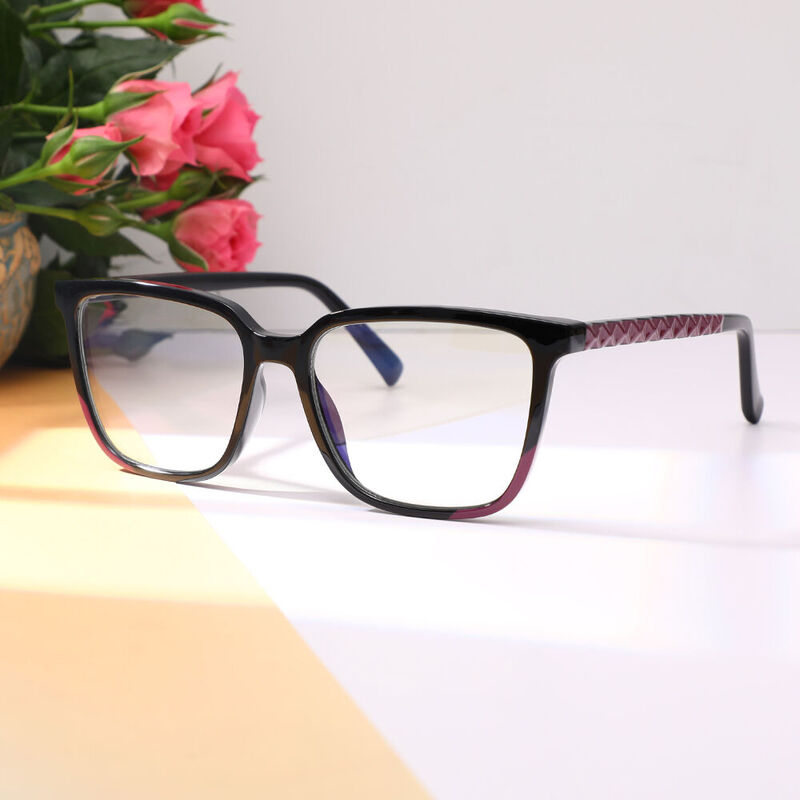 Macaula Square Black Glasses