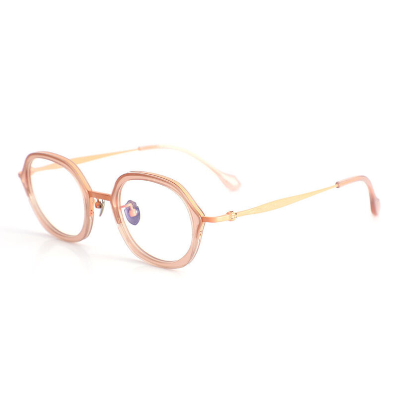 Melissa Geometric Pink Glasses