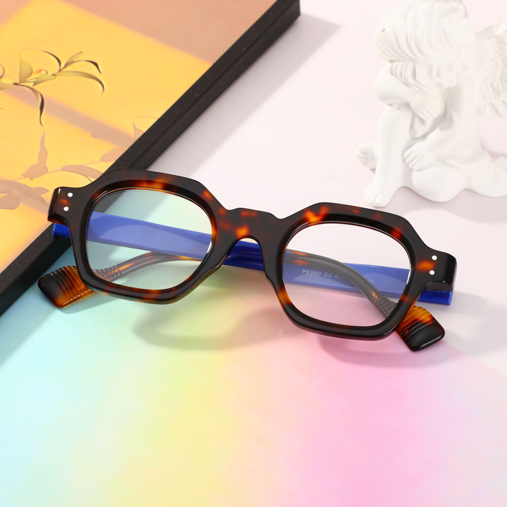 Bloomfield Geometric Tortoise Glasses