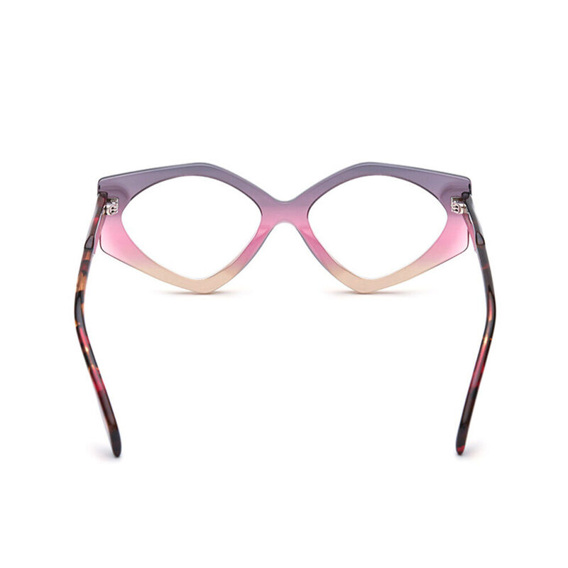 Estrada Cat Eye Gray Pink Glasses